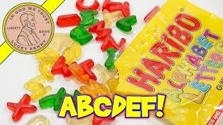 Haribo Alphabet Letters Gummi Candy Review