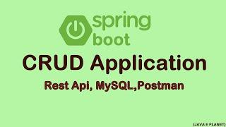 Spring Boot CRUD Application Using Rest API, Hibernate ,JPA, MySQL, Postman, Intellij  #springboot