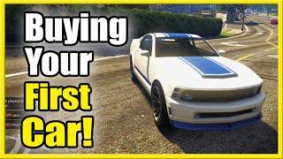 How to BUY A NEW CAR in GTA 5 Online First Vehicle Buyers Guide! (Easy Method!)