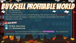 STONKS 15BGLS! ONLY TRADING (BUY & SELL PROFITABLE WORLD) - GrowTopia