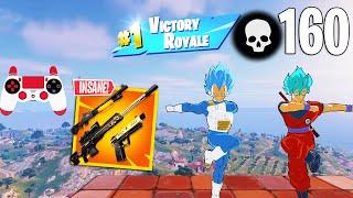 160 Elimination Duo Vs Squads Gameplay Wins Ft.@Heisen- (Fortnite Chapter 5 PS4 Controller)