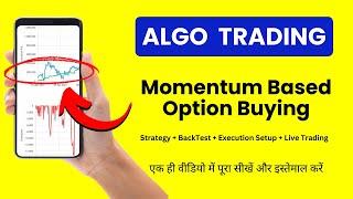 Option Buying Algo Trading Strategy - Momentum Bank Nifty Algo Trading Strategy, Execuation Settings