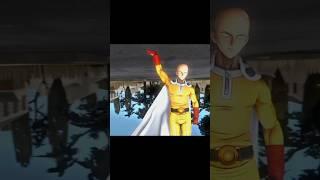 Lifting competition between goku saitama and vegeta  #edit #viralvideo #anime #goku