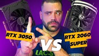 ATÉ R$1200, RTX 3050 vs RTX 2060 SUPER