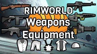 Weapon and Clothing selection in Rimworld [1.5]