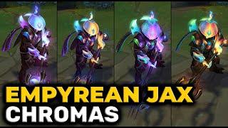 Empyrean Jax Chromas - League of Legends
