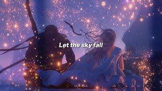 Skyfall - Adele ( sped up ) - Lyrics