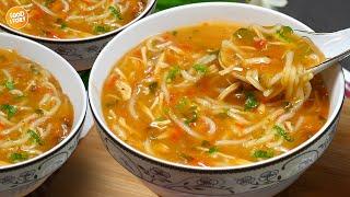 Turkish chicken soup recipe that surprised me with its taste! Easy, delicious and healthy!