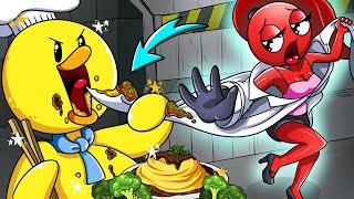 [Animation] Delicious "Red robe"  | Delicious Rainbow Friends Mukbang Cartoon! | Gummy Dora