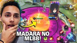 E SE TIVESSE SKIN DO UNIVERSO DE NARUTO NO MOBILE LEGENDS