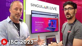 Taking your LIVE GRAPHICS to the next level | Singular.live at IBC2023