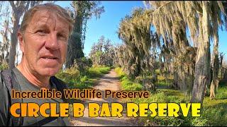 INCREDIBLE Wildlife Preserve - Circle B Bar Reserve  | Last Day of Bike Tour