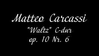 M. Carcassi Waltz (Valse) C-dur op. 10 Nr. 6