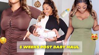 POST BABY FASHION NOVA TRY ON HAUL 