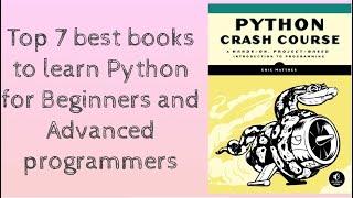 Top 7 best books to learn Python for Beginners and Advanced Level Programmers | SidhzCode |