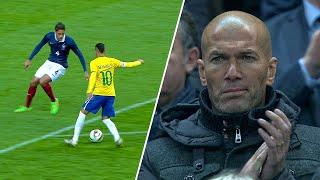 The Day Neymar Impressed Zinedine Zidane