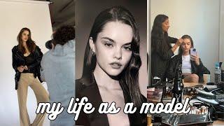 my life as a model | photoshoots, travel, modeling jobs