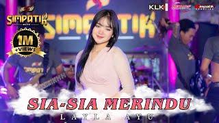 salahku dimana membuatmu kecewa-LAILA AYU KDI -SIA SIA MERINDU (OFFICIAL LIVE MUSIK) -SIMPATIK MUSIC