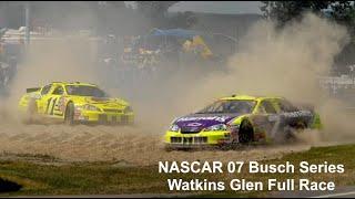 NASCAR 07 Busch Series Custom Schedule Season Race 25/30 at Watkins Glen Full Race Live Stream