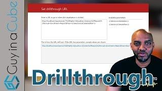Drill from a mobile report to a paginated report in SSRS (SQL Server)