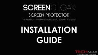 TECHGEAR ScreenCloak Screen Protector Installation Guide - Samsung Galaxy Z Fold 6