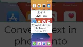 iOS15 - How to use Live Text
