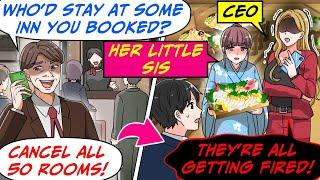 My Boss Canceled Our Booking for 50 at the Inn for the Work Retreat Last Minute![RomCom Manga Dub]