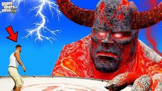 Franklin Save Los Santos From Lava God in GTA 5 !