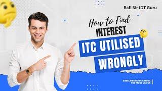 Interest - ITC wrongly utilised | Rule 88B(3) of CGST #ca #cma #cs #taxation #gst #gstpractitioners