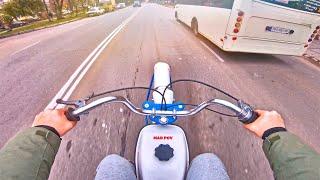 FUN motorcycle with PEDALS "RIGA-13 1983" POV
