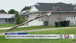 Decatur Utilities Heading to South Carolina | Sept. 28, 2024 | News 19 This Morning - Saturday