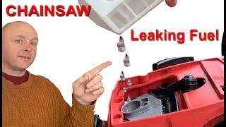 CHAINSAW Leaking Flooding Fuel. WHY? 'Beginners Guide!  (by Craig Kirkman)