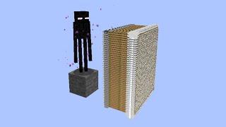 I FINALLY hit the enderman with arrows