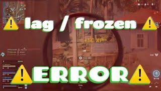 HOW TO STOP FREEZING IN WARZONE ON  * ALL CONSOLES * ( FIX )