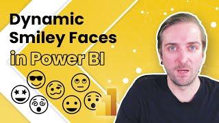 Adding Dynamic Smiley Faces to Power BI  How to add Emojis with the HTML VizCreator visual