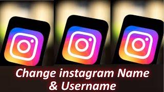 How To Change Instagram Name | How To Change Instagram Username | Instagram