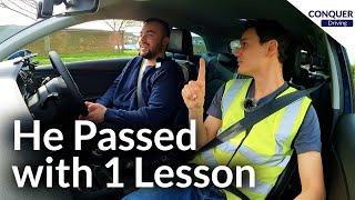 1 Driving Lesson 3 Years Ago. Can Jacob Pass Again?