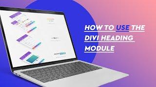 Divi Theme Header Design Tutorial | Divi Heading Module