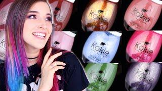 Kokie Cosmetics Sally Beauty Exclusive Nail Polish Swatches! || KELLI MARISSA