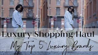 NEW IN LUXURY SHOPPING HAUL | My Top 5 Brands for Fall 2022 | SimplyShannah