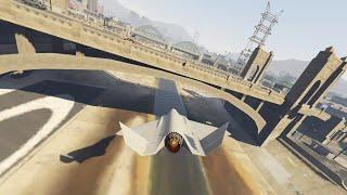 Flying F-160 Raiju. GTA Online. Tacet_Mortem.