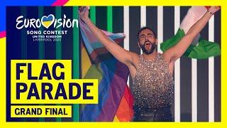 Flag Parade | Grand Final | Eurovision 2023 #UnitedByMusic 