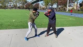 Boxing Counters and slips from Opposite stance with The Wizard of boxing