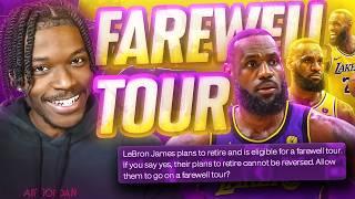 I Gave Lebron James A Perfect Farewell Tour in NBA 2K25