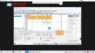Free tutorial how to cut a nameplate with EZ3 software laser machine