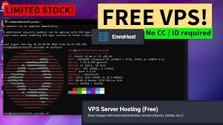 How to get FREE VPS from Envo.host - EnvoHost Free Hosting Demo & Tutorial