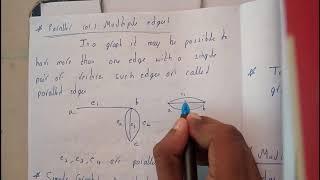 PARALLEL OR MULTIPLE EDGE || GRAPH THEORY & TREES || DISCRETE MATHEMATICS || OU EDUCATION