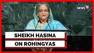 UNGA | Bangladesh Economy Affected By Rohingyas: Bangladesh PM Sheikh Hasina | English News | News18