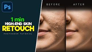 A Quick and Easy Way to Repair Skin in Photoshop | Photoshop Shorts Tutorial