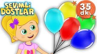 Balonlar  şarkısı | Sevimli Dostlar Bebek Şarkıları | Adisebaba TV Kids Songs and Nursery Rhymes